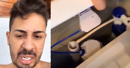 Em vídeo, Carlinhos Maia afirma que encontrou macumba dentro do banheiro de sua casa: “Já sei quem foi”