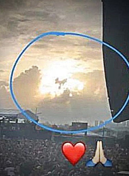 Um anjo? Thyane Dantas divulga foto chocante em show de Wesley Safadão Um anjo? Thyane Dantas divulga foto chocante em show de Wesley Safadão