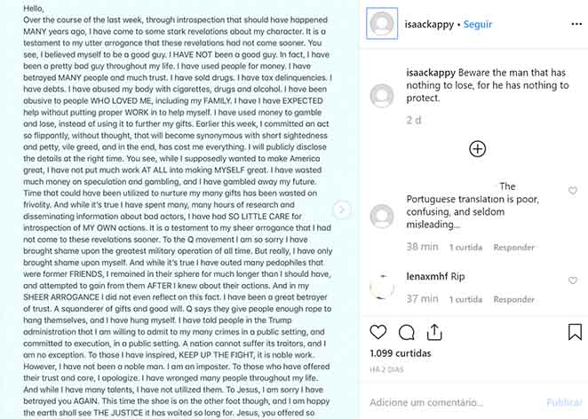 Ator do filme Thor tira própria vida e deixa carta de despedida: 'Não fui um bom homem' Ator do filme Thor tira própria vida e deixa carta de despedida: 'Não fui um bom homem'