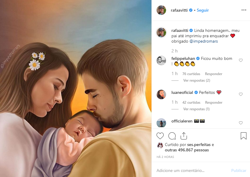 Tatá Werneck faz homenagem emocionante no aniversário de Rafael Vitti: "Te admiro tanto" Tatá Werneck faz homenagem emocionante no aniversário de Rafael Vitti: "Te admiro tanto"