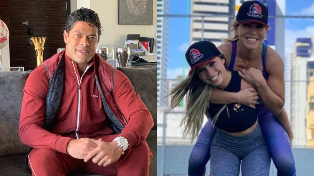 Hulk Paraíba engata namoro com Camila, sobrinha da sua ex-mulher, diz colunista