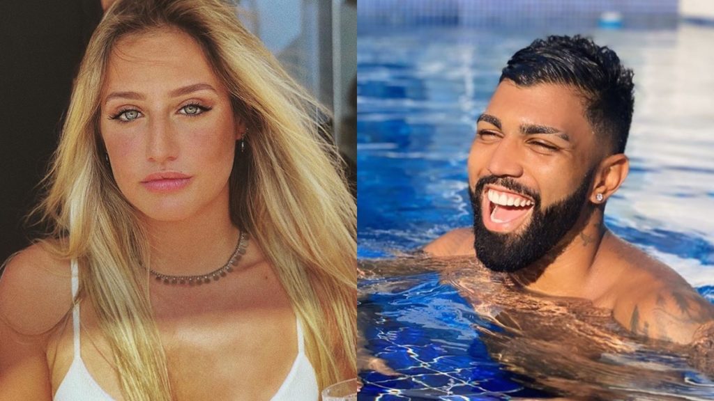 Em meio a rumores de que será pai, Gabriel Barbosa é flagrado deixando Sapucaí com Bruna Griphao - F5 NOTICIA