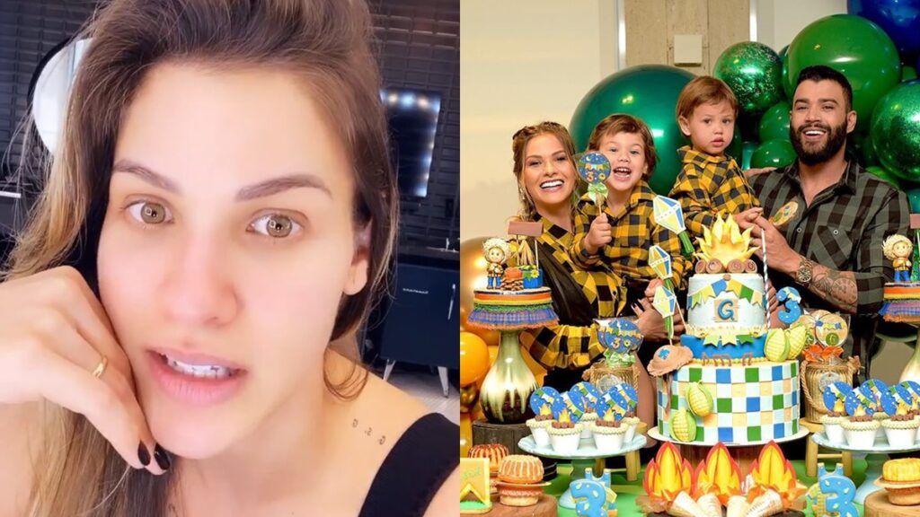 Após passar dias longe das redes sociais, Andressa Suita justifica: "Tirei pra ficar com a minha família" Após passar dias longe das redes sociais, Andressa Suita justifica: "Tirei pra ficar com a minha família"