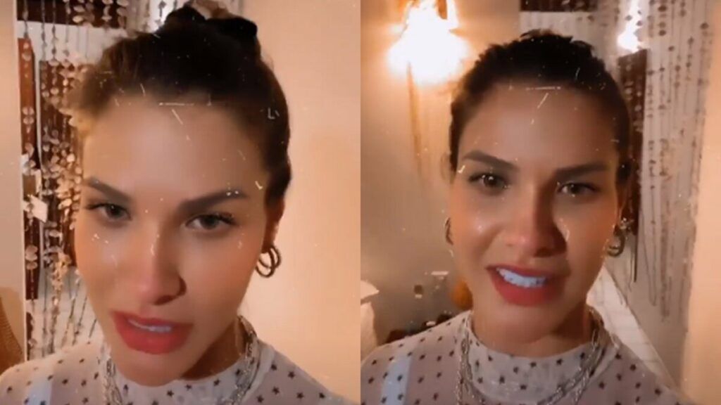 Em Pernambuco, Andressa Suita fica impressionada com paisagem da live de Gusttavo Lima Em Pernambuco, Andressa Suita fica impressionada com paisagem da live de Gusttavo Lima