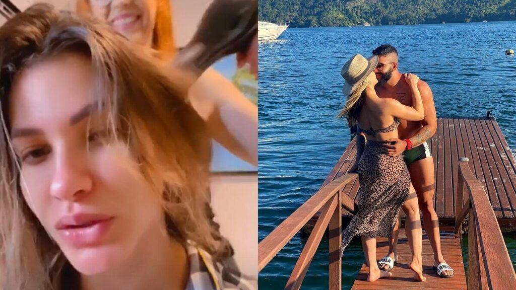 Após acordar atrasada para live show, Andressa Suita justifica: "Curtir o marido até mais tarde" Após acordar atrasada para live show, Andressa Suita justifica: "Curtir o marido até mais tarde"