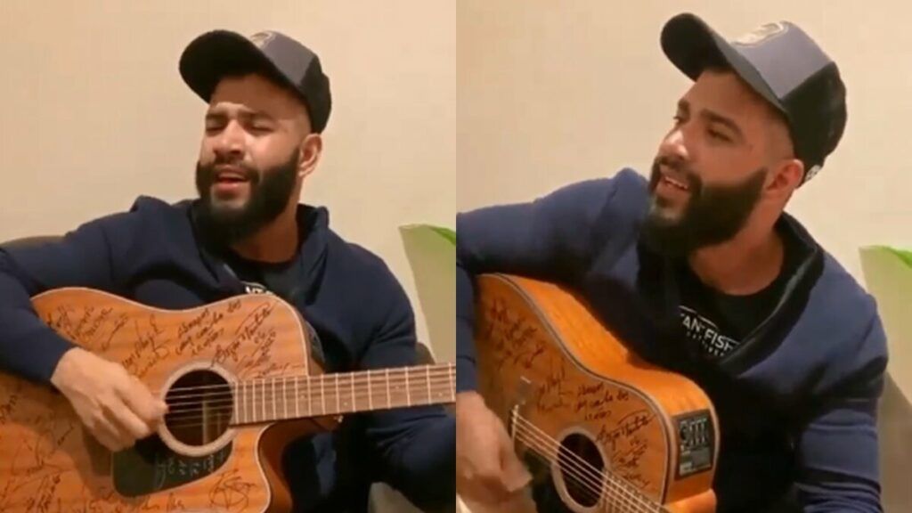 Sucesso! Gusttavo Lima aparece cantando música inédita do novo DVD 'The Legacy': "Super Ex" Sucesso! Gusttavo Lima aparece cantando música inédita do novo DVD 'The Legacy': "Super Ex"