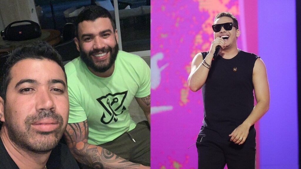 Irmão de Gusttavo Lima compartilha vídeo de Wesley Safadão cantando música de sua composição Irmão de Gusttavo Lima compartilha vídeo de Wesley Safadão cantando música de sua composição