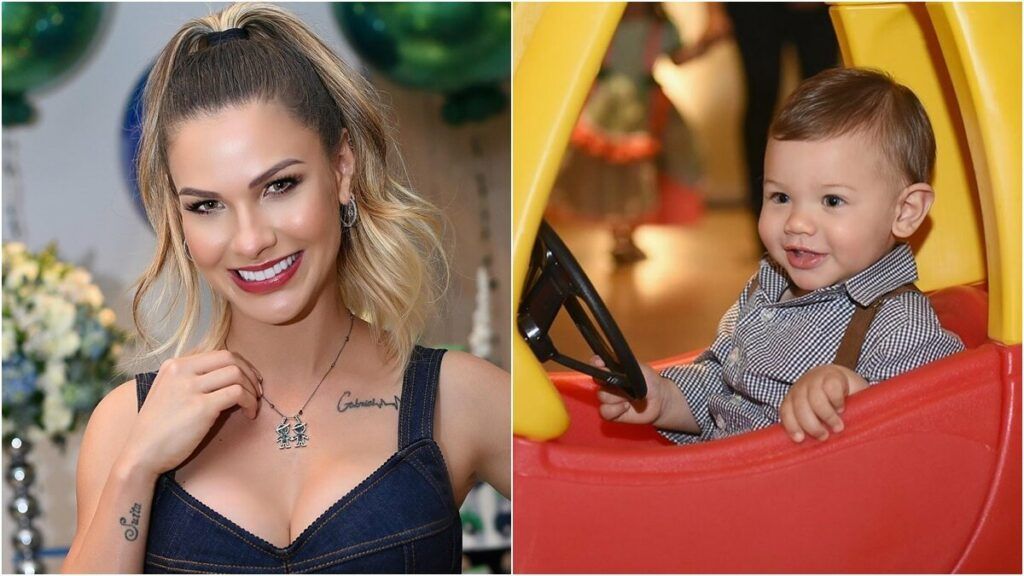 Andressa Suita relembra foto rara da infância e fãs comentam semelhança: "A cara de Gabriel" Andressa Suita relembra foto rara da infância e fãs comentam semelhança: "A cara de Gabriel"