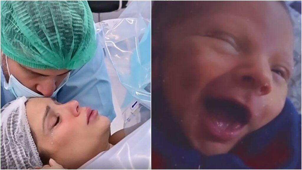 Flávia Viana mostra o filho sorrindo pela primeira vez: "Não dou conta" Flávia Viana mostra o filho sorrindo pela primeira vez: "Não dou conta"
