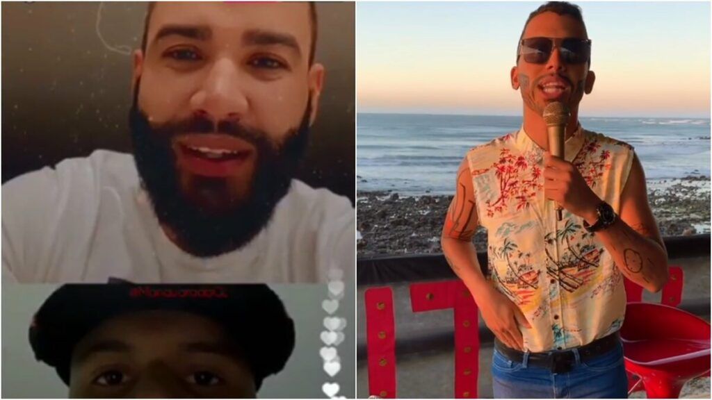 Em live, Gusttavo Lima convida cover para tomar café na sua casa: "Só bater lá na frente" Em live, Gusttavo Lima convida cover para tomar café na sua casa: "Só bater lá na frente"