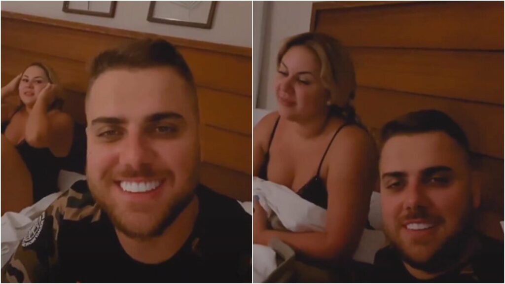 Esposa de Zé Neto revela segredo da foto de sunga do sertanejo: "Posição, ângulo, luz e sombra" Esposa de Zé Neto revela segredo da foto de sunga do sertanejo: "Posição, ângulo, luz e sombra"