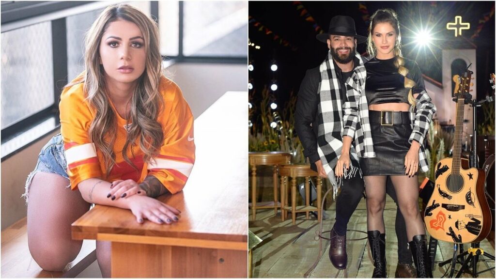 Jornalista diz ter provas que Gusttavo Lima traiu esposa com Mallu Ohanna: "Máscaras vão cair" Jornalista diz ter provas que Gusttavo Lima traiu esposa com Mallu Ohanna: "Máscaras vão cair"