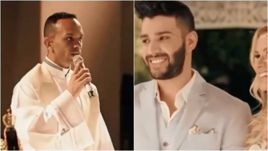 Vídeo emocionante do casamento de Gusttavo Lima e Andressa Suita vem à tona: "Lembro do sorriso dela" Vídeo emocionante do casamento de Gusttavo Lima e Andressa Suita vem à tona: "Lembro do sorriso dela"