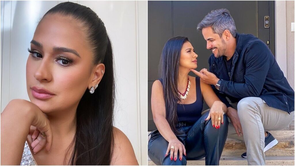 Simone faz reflexão ao surgir toda produzida e ganha elogio do marido: "Linda demais" Simone faz reflexão ao surgir toda produzida e ganha elogio do marido: "Linda demais"