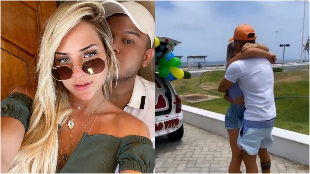 Gabi Martins faz surpresa para Tierry e celebra 1 mês de namoro com cantor Gabi Martins faz surpresa para Tierry e celebra 1 mês de namoro com cantor