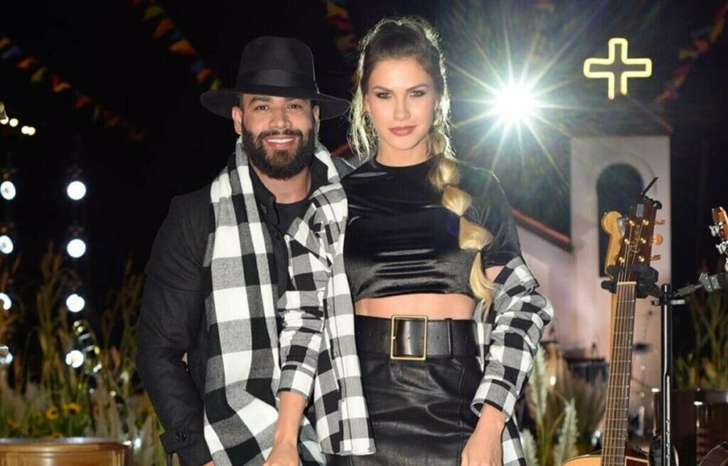 Gusttavo Lima anuncia live show e fãs cobram: "Leva a Andressa" Gusttavo Lima anuncia live show e fãs cobram: "Leva a Andressa"