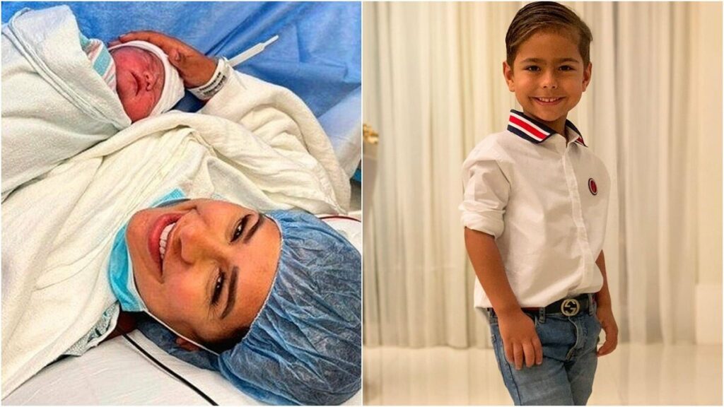 Após nascimento de Zaya, Simone compara as fotos dos filhos: "Eles são iguais" Após nascimento de Zaya, Simone compara as fotos dos filhos: "Eles são iguais"