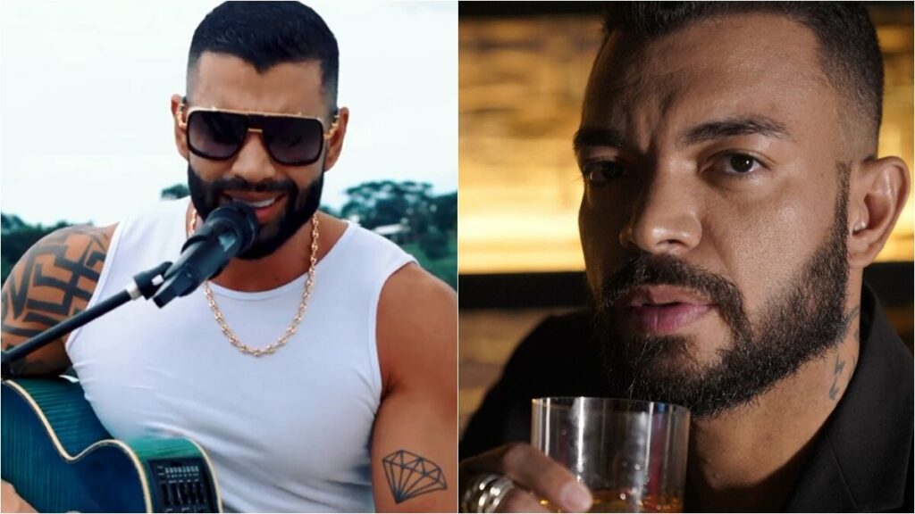 Gusttavo Lima canta música romântica de Rick & Renner e Thiago Brava afirma: "Cabeça foi a 1 trilhão" Gusttavo Lima canta música romântica de Rick & Renner e Thiago Brava afirma: "Cabeça foi a 1 trilhão"