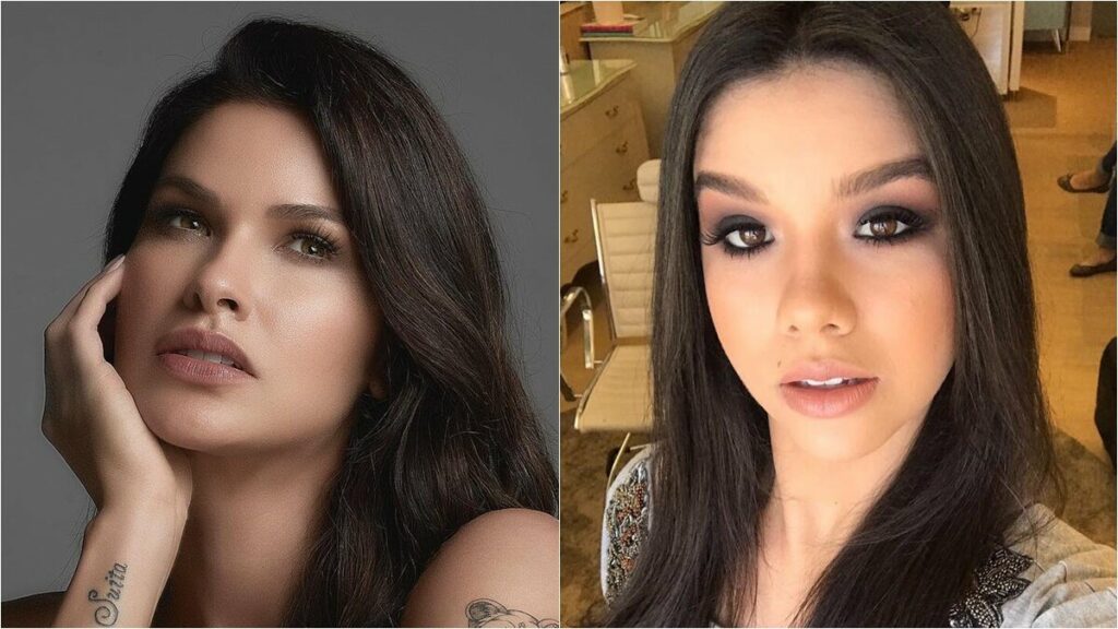 Andressa Suita acorda o sobrinho recém-nascido enquanto mostra maternidade real da irmã, Luara Andressa Suita acorda o sobrinho recém-nascido enquanto mostra maternidade real da irmã, Luara