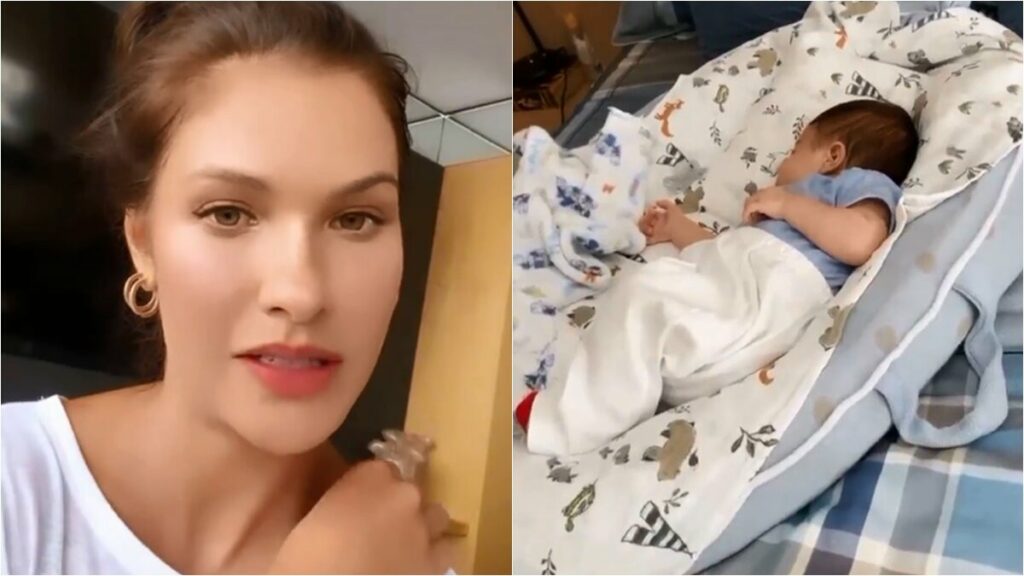 Cuidando do sobrinho, Andressa Suita revela vontade de ter terceiro filho: "Bebezinho em casa é bom demais" Cuidando do sobrinho, Andressa Suita revela vontade de ter terceiro filho: "Bebezinho em casa é bom demais"