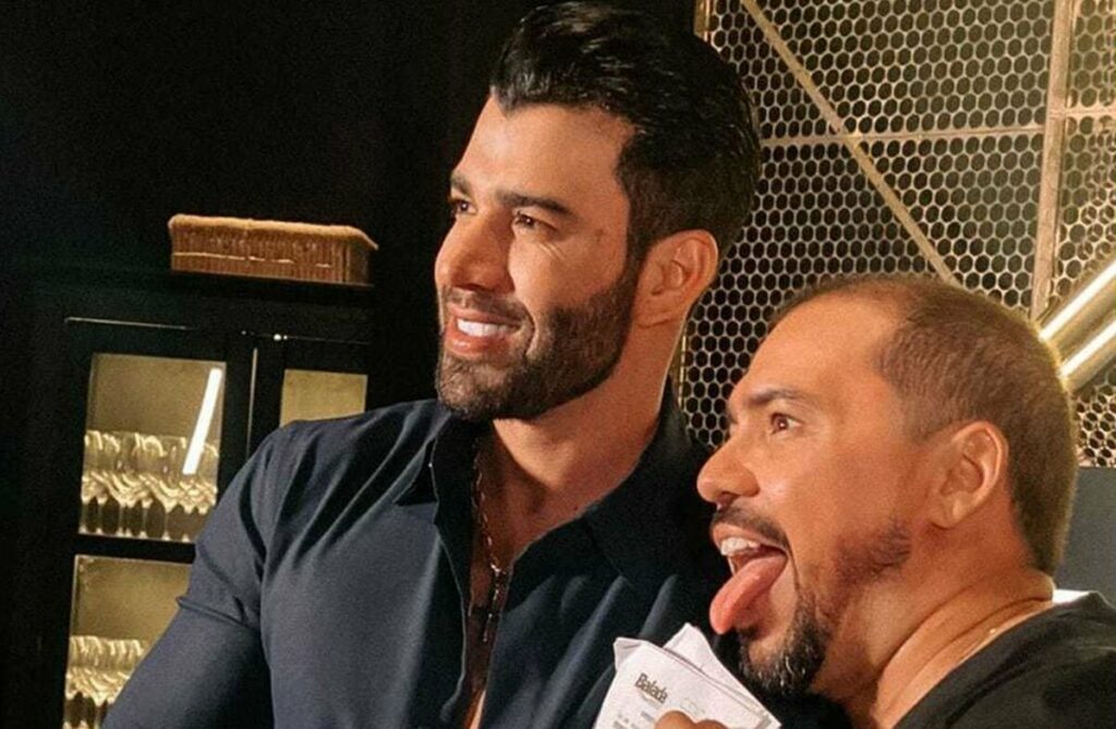 Xand Avião e Gusttavo Lima firmam parceria entre empresas de shows Xand Avião e Gusttavo Lima firmam parceria entre empresas de shows