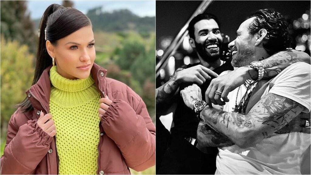 Gusttavo Lima surge com o cantor internacional Marc Anthony e esposa elogia Gusttavo Lima surge com o cantor internacional Marc Anthony e esposa elogia
