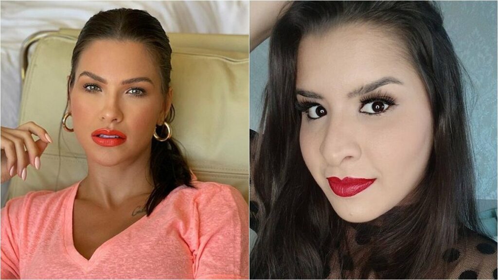 Sobrinha de Gusttavo Lima surge poderosa de batom vermelho e ganha elogio de Andressa Suita Sobrinha de Gusttavo Lima surge poderosa de batom vermelho e ganha elogio de Andressa Suita
