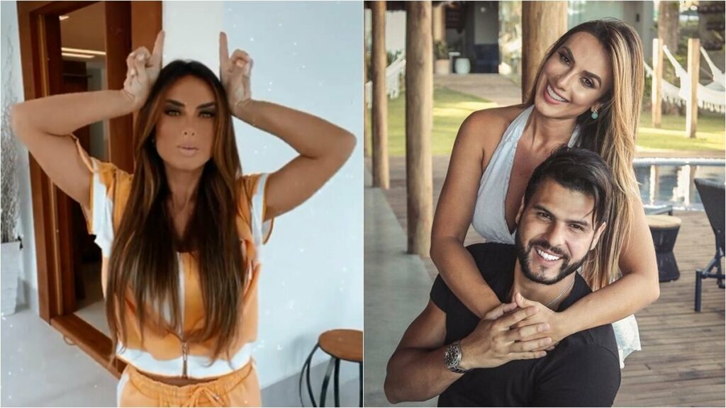 Nicole Bahls surge fazendo chifres na cabeça em coreografia e manda recado para o ex: "Vai malvadão" Nicole Bahls surge fazendo chifres na cabeça em coreografia e manda recado para o ex: "Vai malvadão"