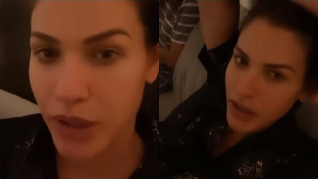 Andressa Suita, mulher de Gusttavo Lima, revela que odeia dormir sozinha Andressa Suita, mulher de Gusttavo Lima, revela que odeia dormir sozinha