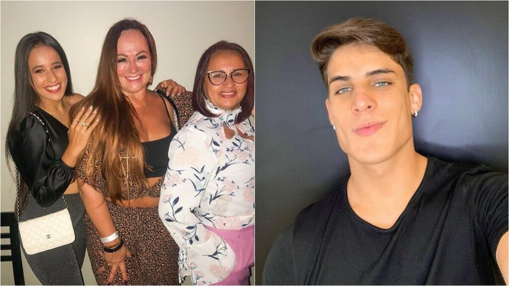 Mãe de Neymar curte noitada em Santos com familiares do namorado, Tiago Ramos Mãe de Neymar curte noitada em Santos com familiares do namorado, Tiago Ramos