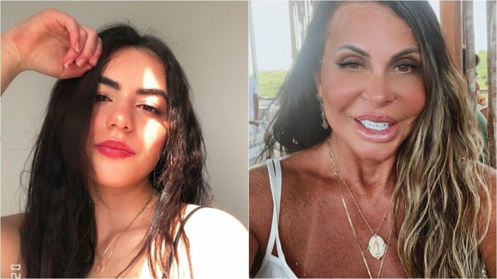 Giulia Miranda, de 18 anos, aparece de biquíni na praia e recebe elogio da mãe, Gretchen: "Maravilhosa" Giulia Miranda, de 18 anos, aparece de biquíni na praia e recebe elogio da mãe, Gretchen: "Maravilhosa"