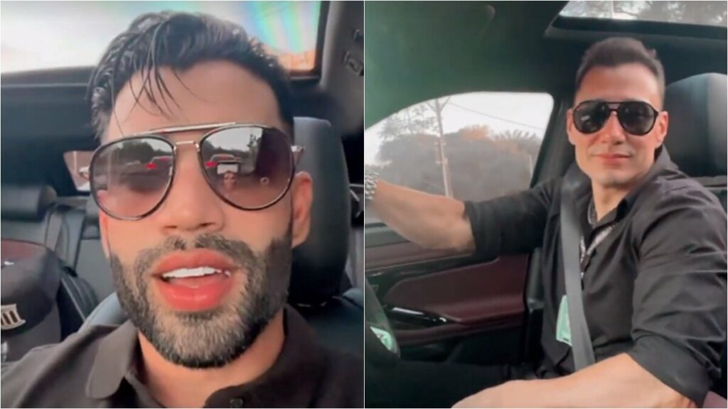 Gusttavo Lima elogia segurança: "Galã" Gusttavo Lima elogia segurança: "Galã"