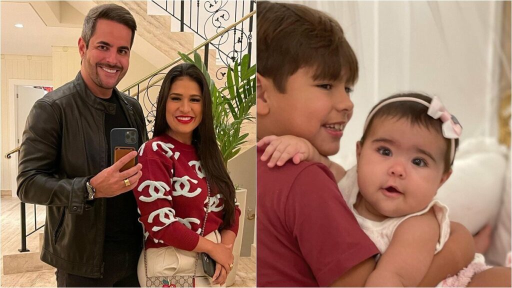 Filhos de Simone e Kaká Diniz se divertem juntos em mansão: "Não tenho estrutura para isso"  