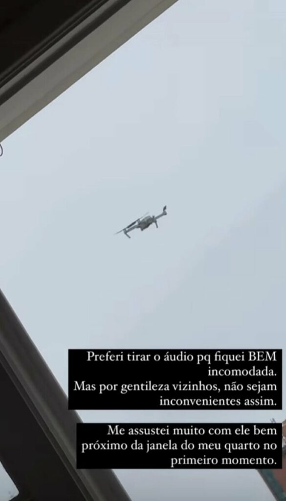 Rafa Kalimann faz desabafo após drone sobrevoar janela de seu quarto: "Fiquei bem incomodada"  