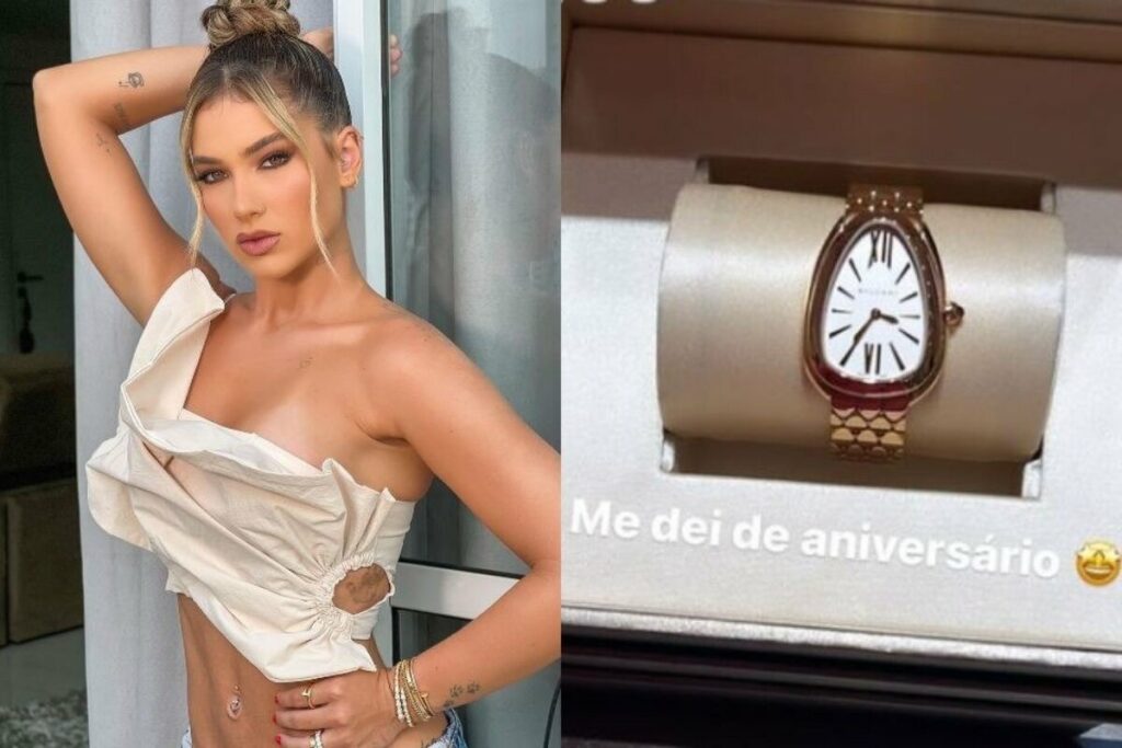 Zé Felipe presenteia Virginia Fonseca com pulseira de R$ 300 mil e par de brincos luxuoso  
