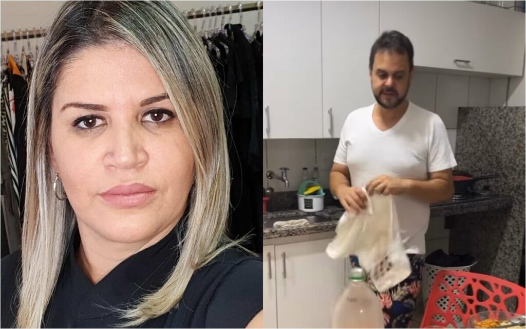 Irmã de Gusttavo Lima dá 'bronca' no marido: "Sujou, limpou" Irmã de Gusttavo Lima dá 'bronca' no marido: "Sujou, limpou"