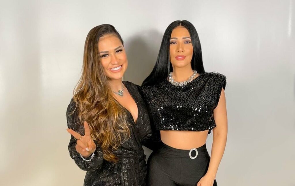 Simone e Simaria aparecem juntas em primeira aparição após polêmicas Simone e Simaria aparecem juntas em primeira aparição após polêmicas