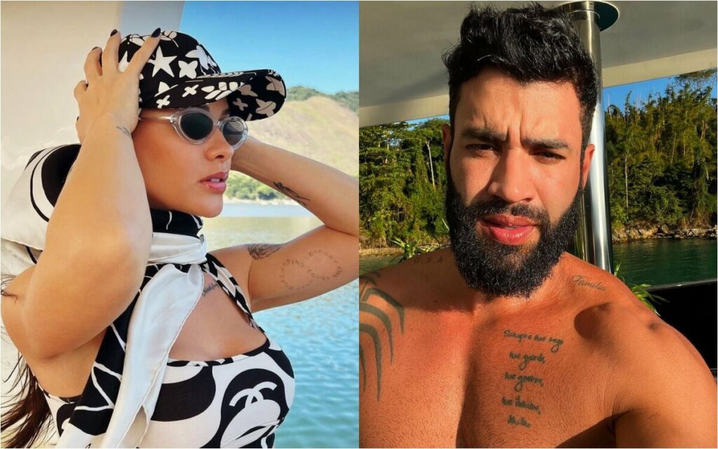 Gusttavo Lima não se aguenta e elogia Andressa Suita após modelo publicar fotos em Angra dos Reis  
