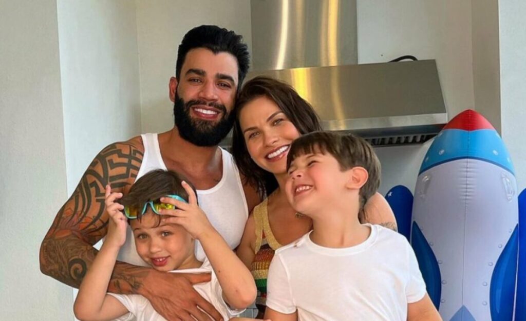 Andressa Suita lembra de gestação do caçula e dá pista de que pode aumentar família com Gusttavo Lima Andressa Suita lembra de gestação do caçula e dá pista de que pode aumentar família com Gusttavo Lima